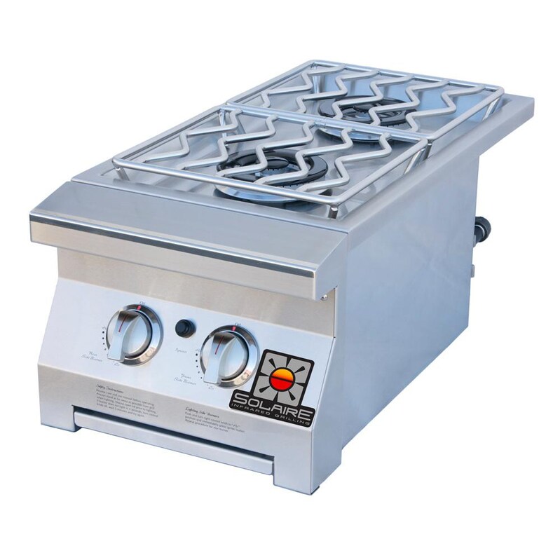 Solaire Propane Built-In Double Side Burner