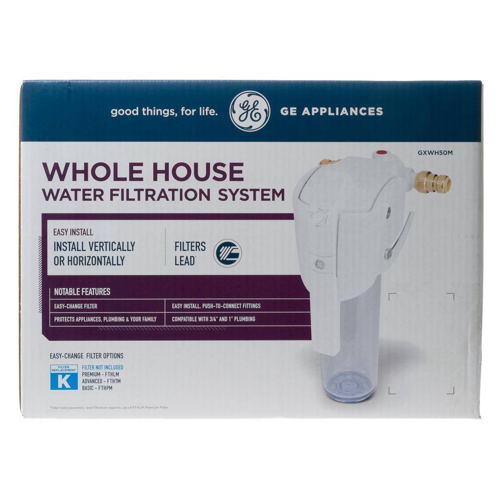 GE Whole House Water Filtration System GXWH50M