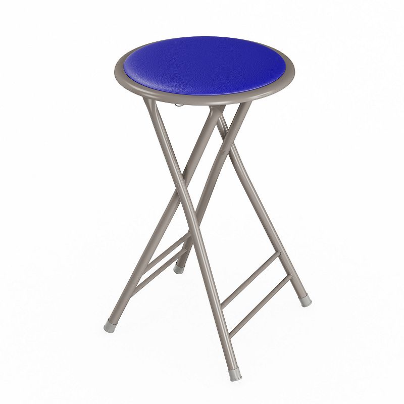 Lavish Home 24-in. Heavy-Duty Folding Stool