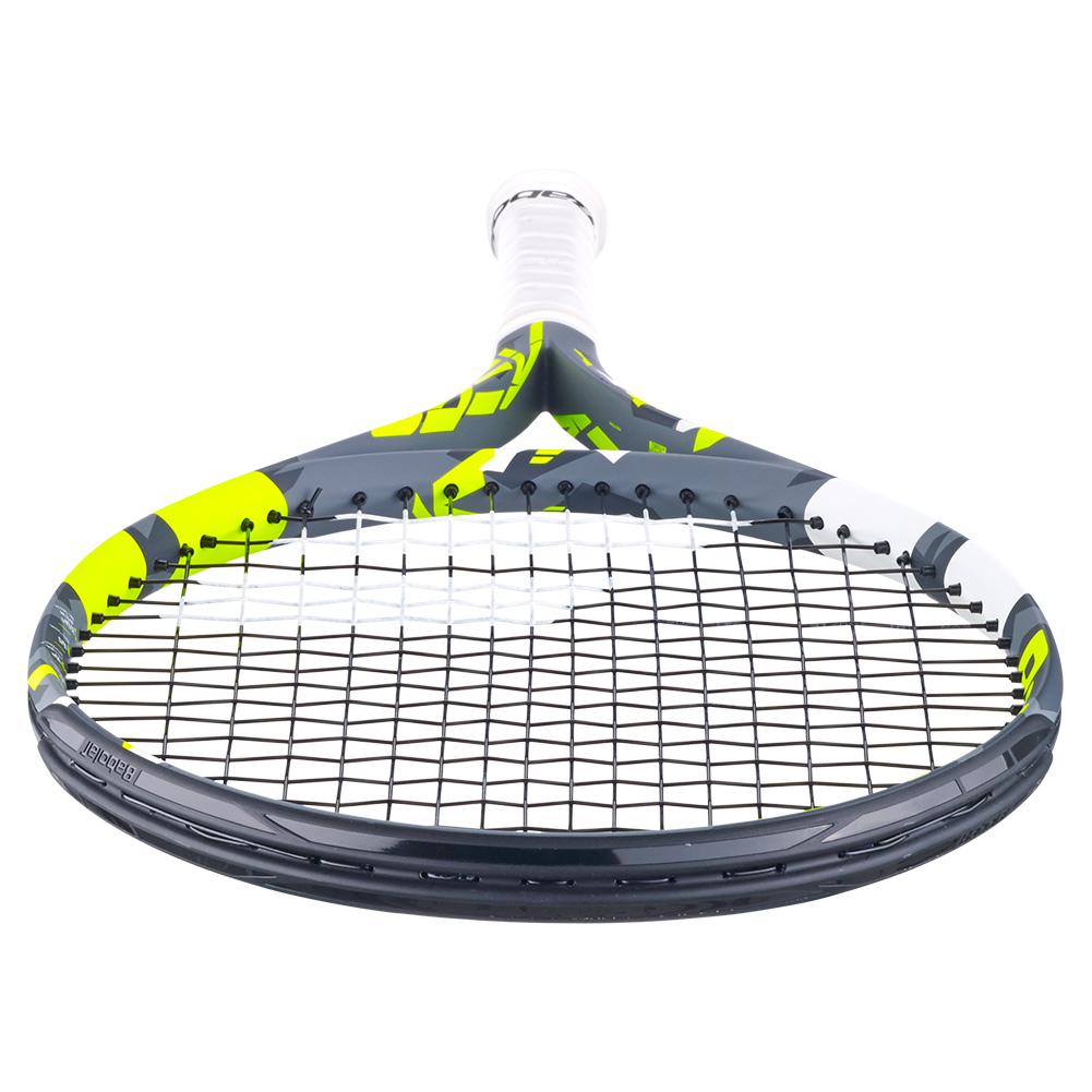 Aero Junior 25 Prestrung Tennis Racquet Grey and Yellow