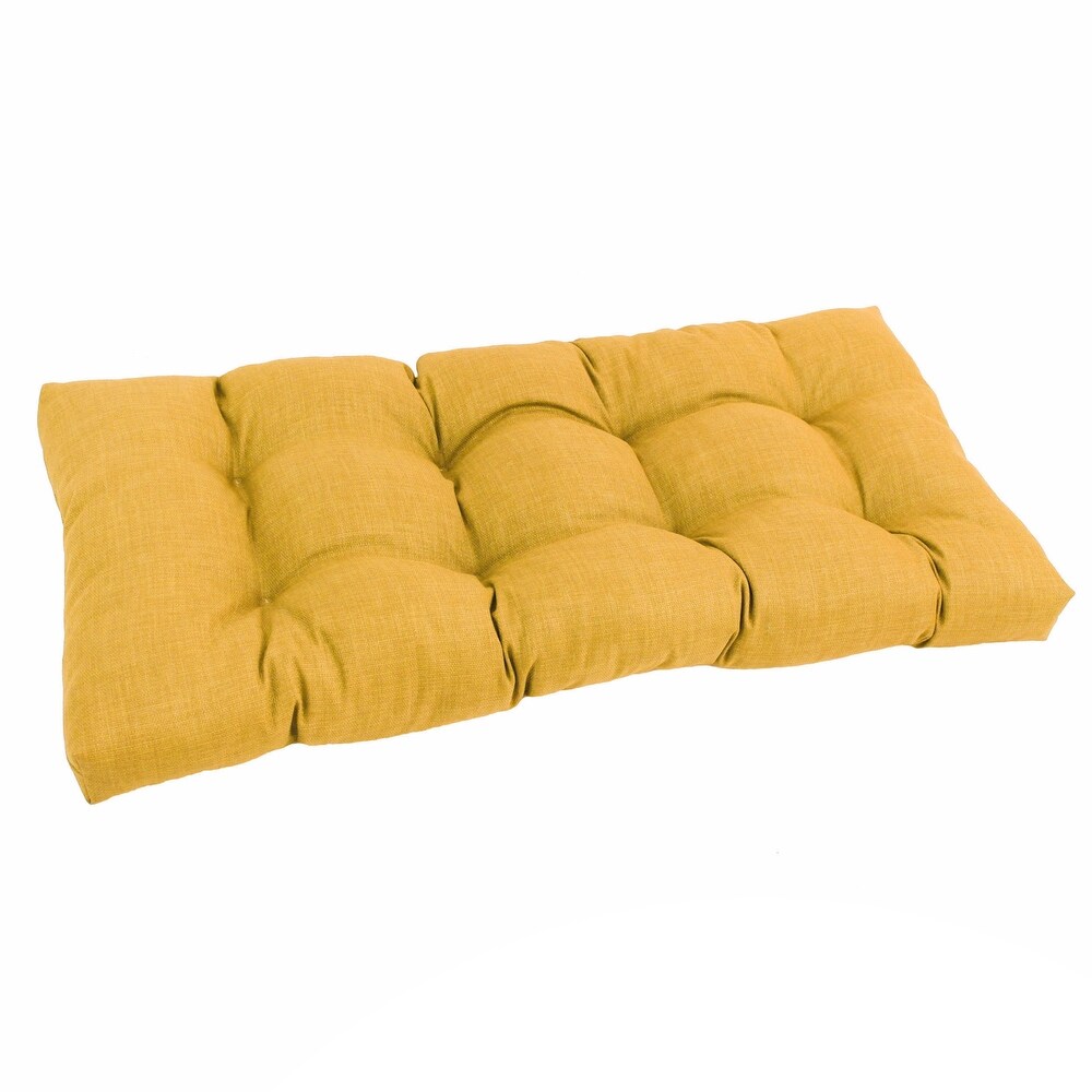 Blazing Needles  Weather 42 inch Solid Bench Cushion