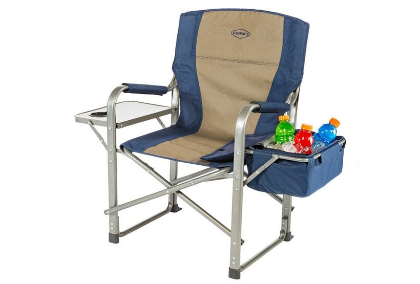 Kamp Rite Director's Chair with Side Table and Cooler