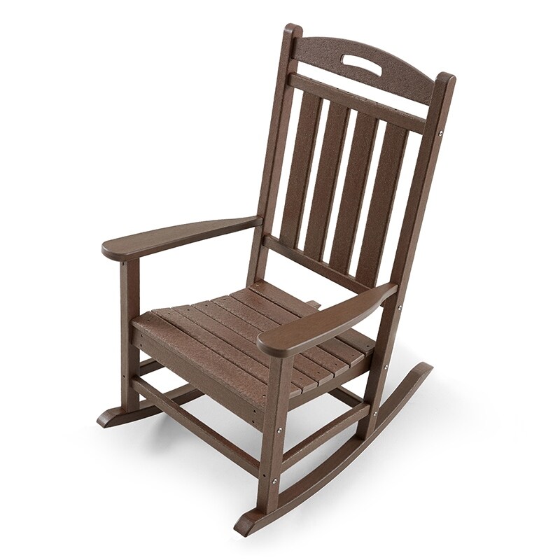 Polydun Outdoor Plastic Rocking Chair