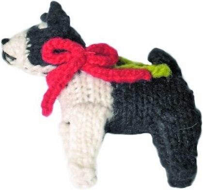 Chilly Dog Boston Terrier Ornament