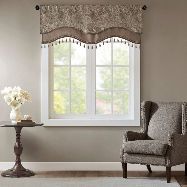 Valerie Jacquard Window Valance