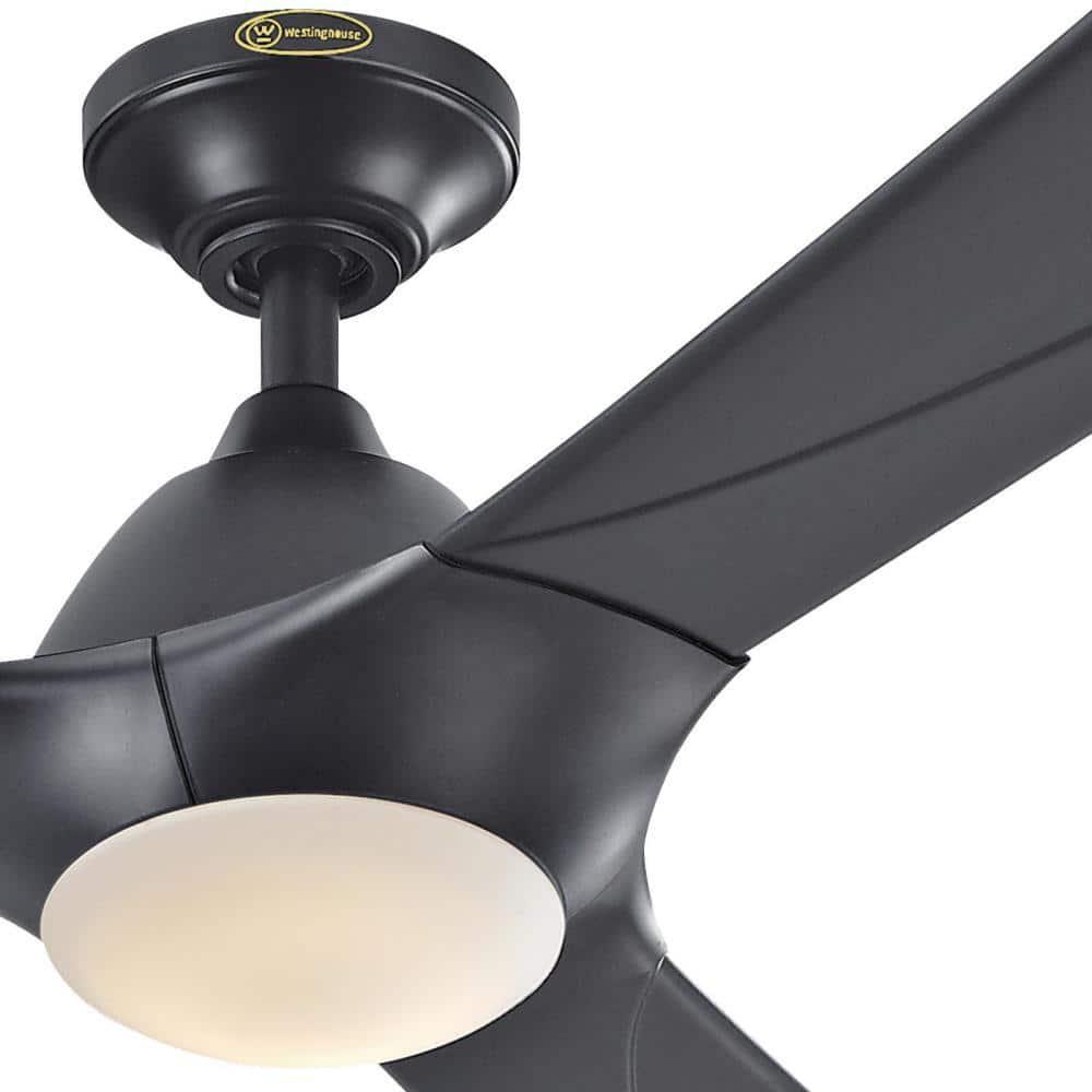 Westinghouse Techno II 72 in LED Black DC Motor Ceiling Fan