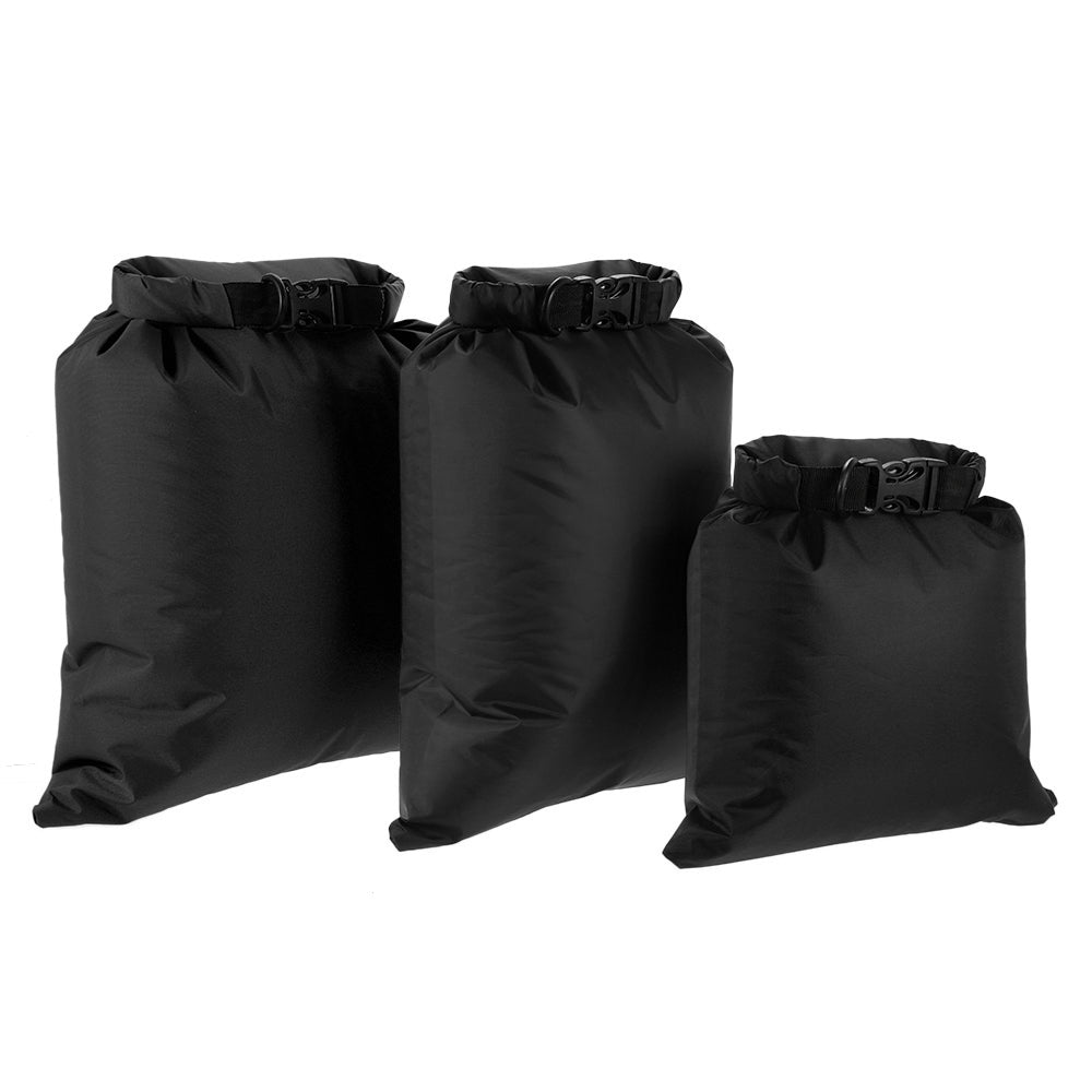 ametoys Pack of 3 Waterproof Bag 3L+5L+8L Outdoor Ultralight Dry Sacks with Hand Trowel for Camping Hiking Traveling