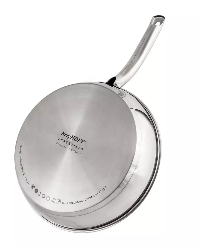 BergHOFF Belly 18 10 Stainless Steel 4 Piece Cookware Set