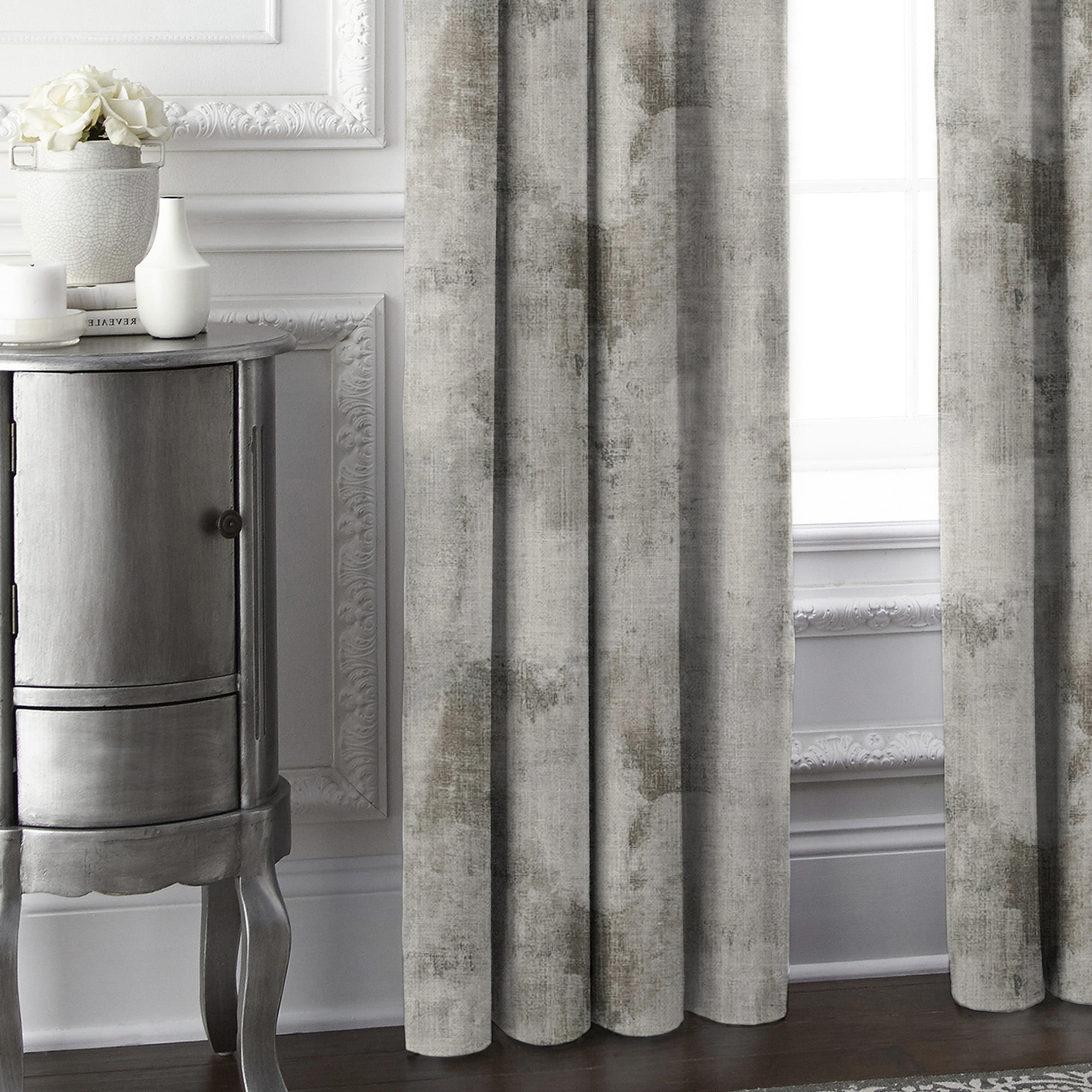 Thiago Linen Taupe  Drapery