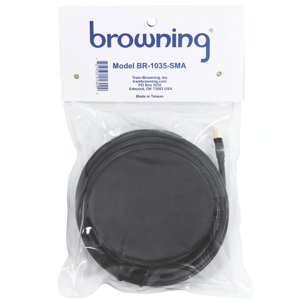 Browning Premium 3 5 8 inch Nmo Magnet Mount With Rubber Boot And Preinstalled Sma male Connector