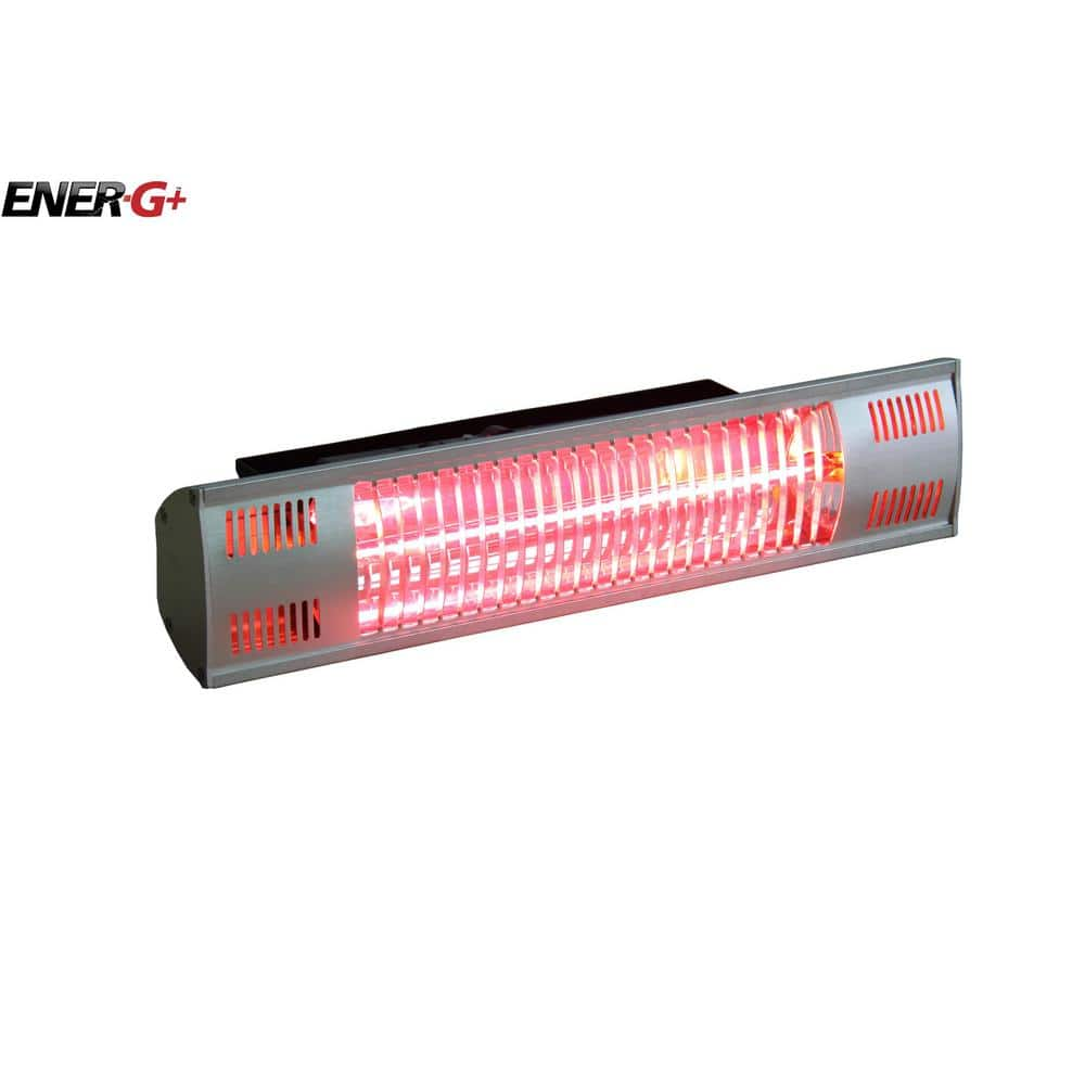 EnerG+ 1500-Watt Infared Wall Mounted with Gold Tube Electric Outdoor Heater HEA-21580