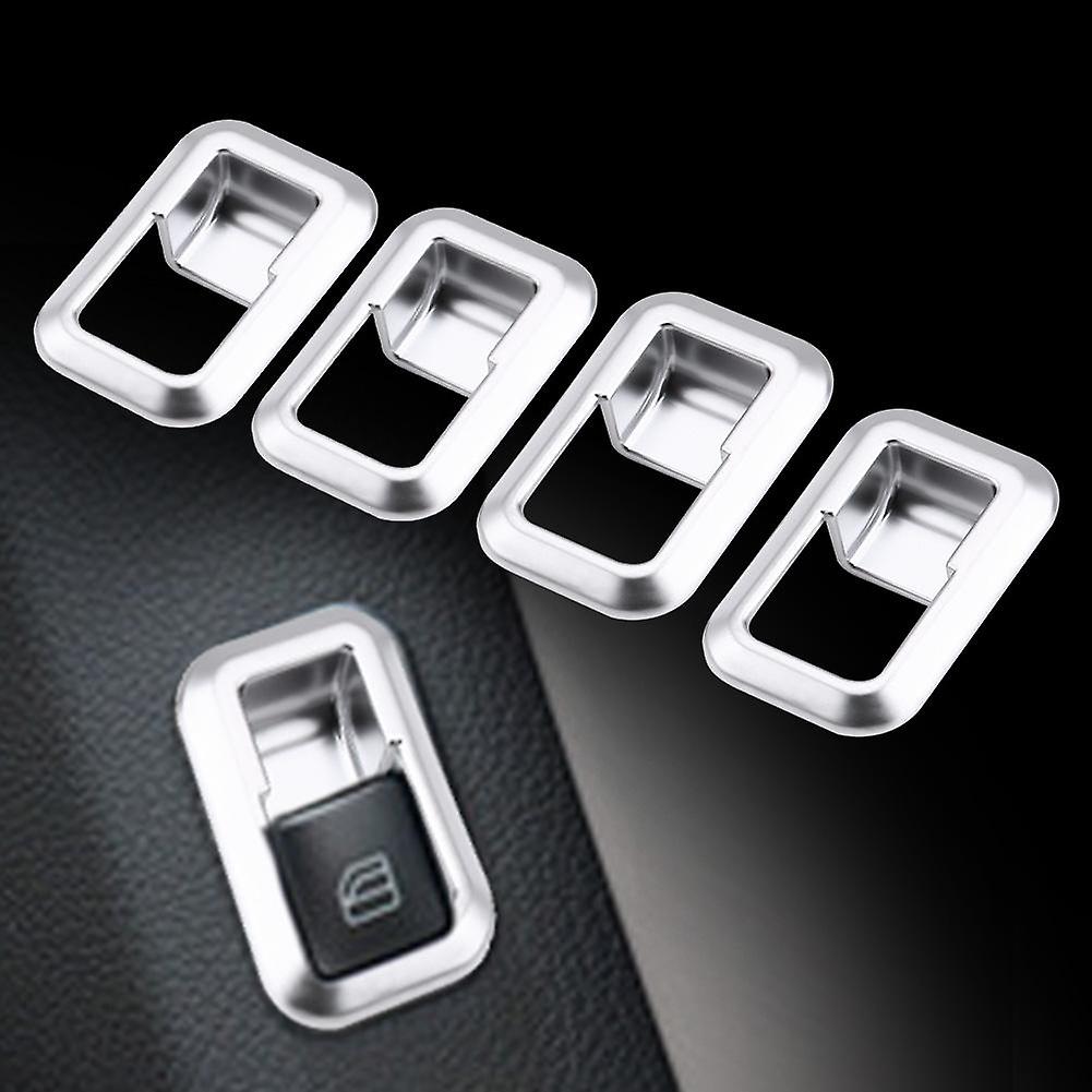 Car Window Switch Button Trim Cover For Mercedes Benz A B C(w204) E(w212) Gla Glk Gl Gle-class