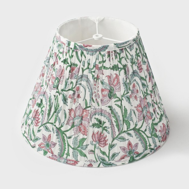 Mela Artisans Mage Pattern Pleated Lamp Shade