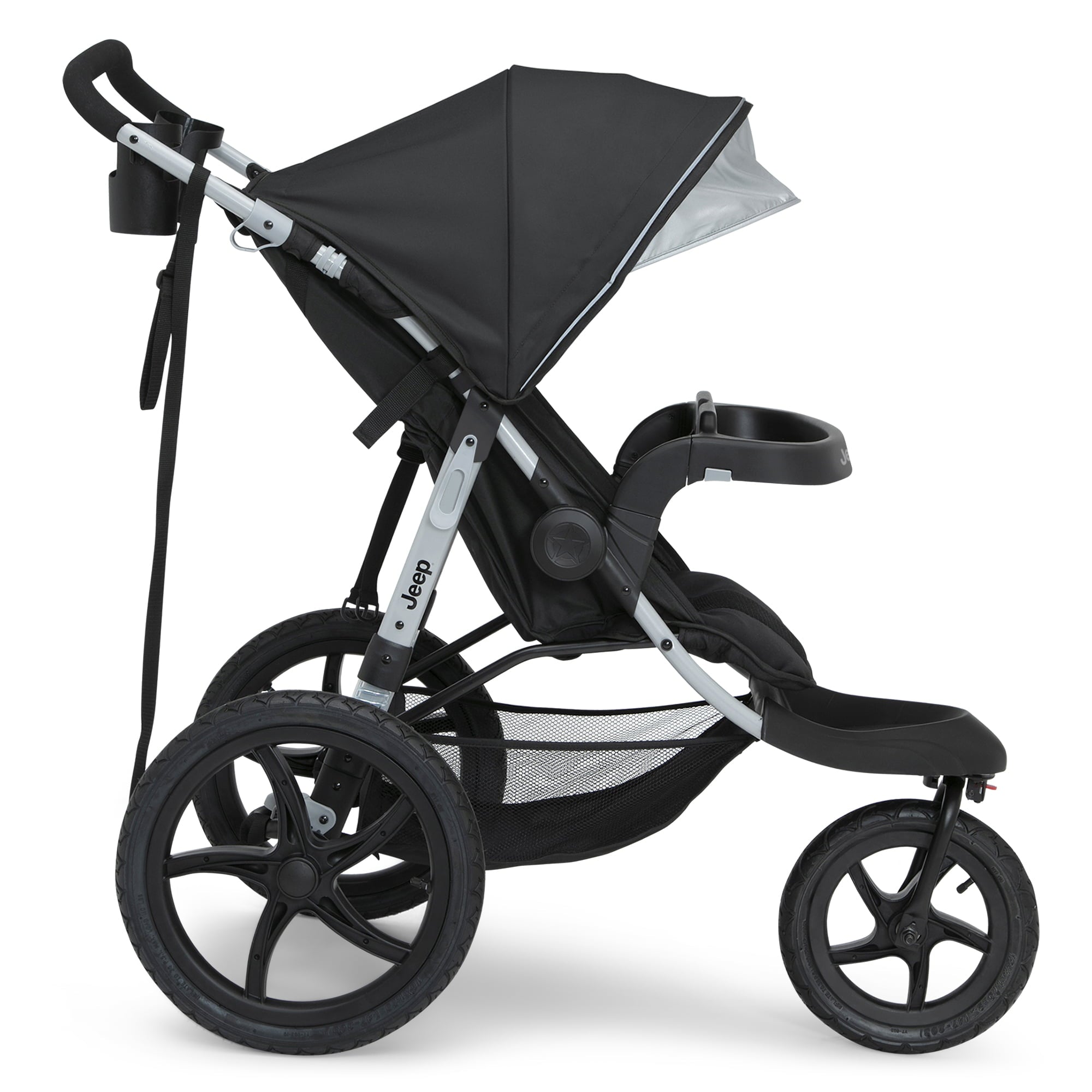 Jeep Boost Jogging Stroller by Delta Children, Black