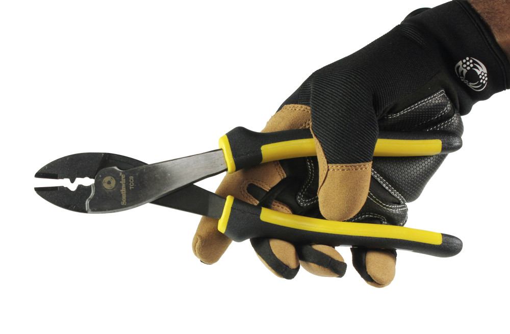 Southwire Terminal Crimper/Cutter 9 with Comfort Grip Handles ;