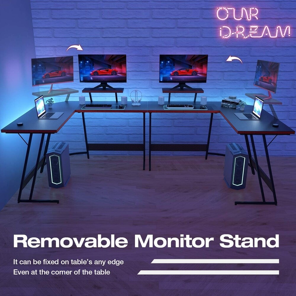 Homall L Shaped Gaming Desk Computer Corner Desk Pc Desk Table