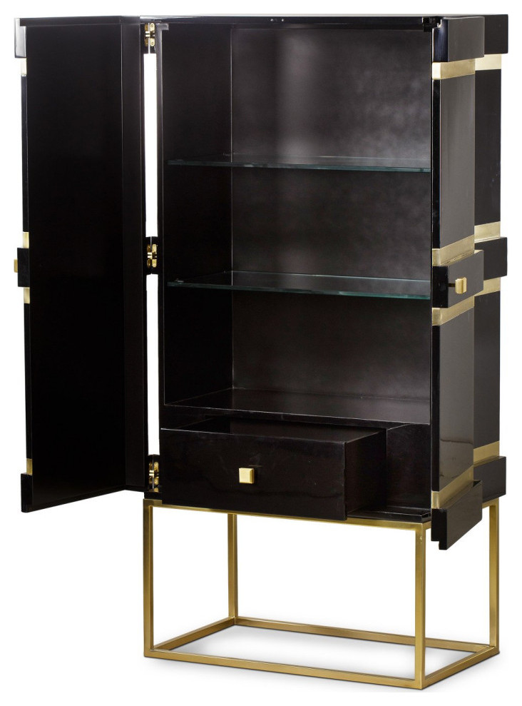 Lorraine Cabinet 2 Door   Modern   Accent Chests And Cabinets   by Virgil Stanis Design  Houzz