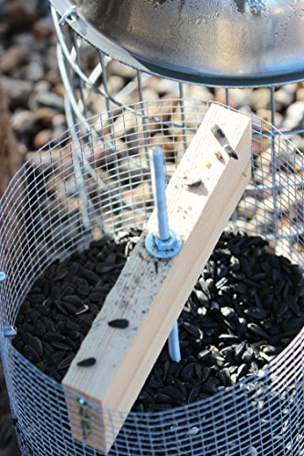 best squirrel proof bird feeder - heavy-duty repellent cage design by bird lovers!