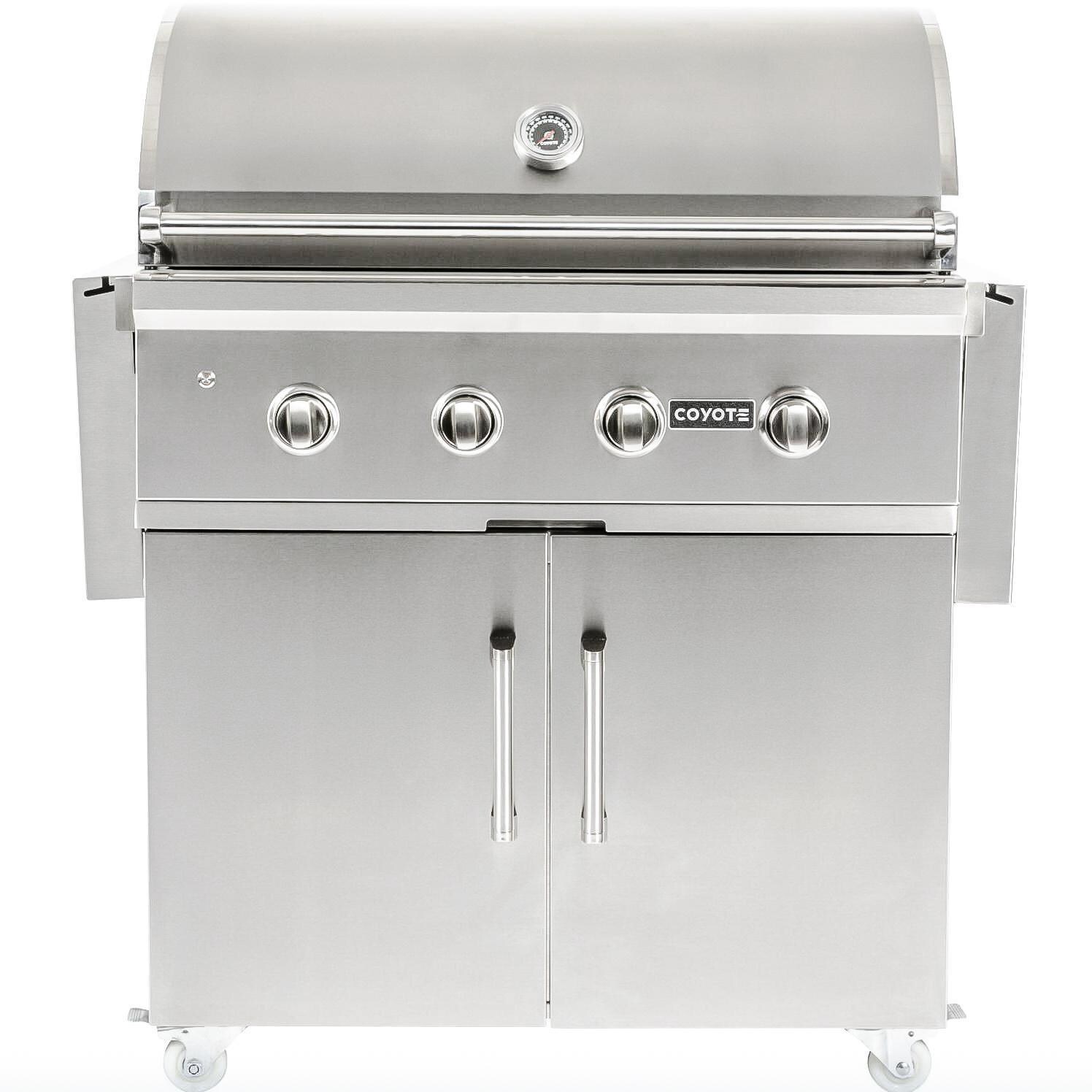 Coyote C-Series 36-Inch 4-Burner Freestanding Propane Gas Grill