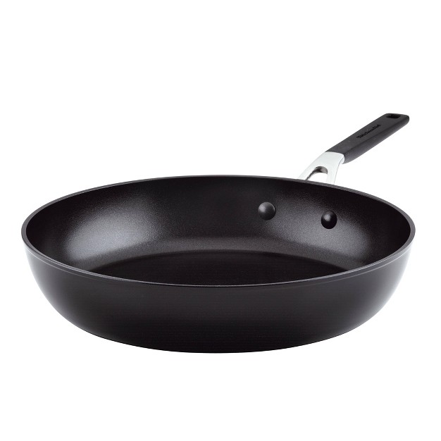 Hard Anodized Nonstick Skillet Black