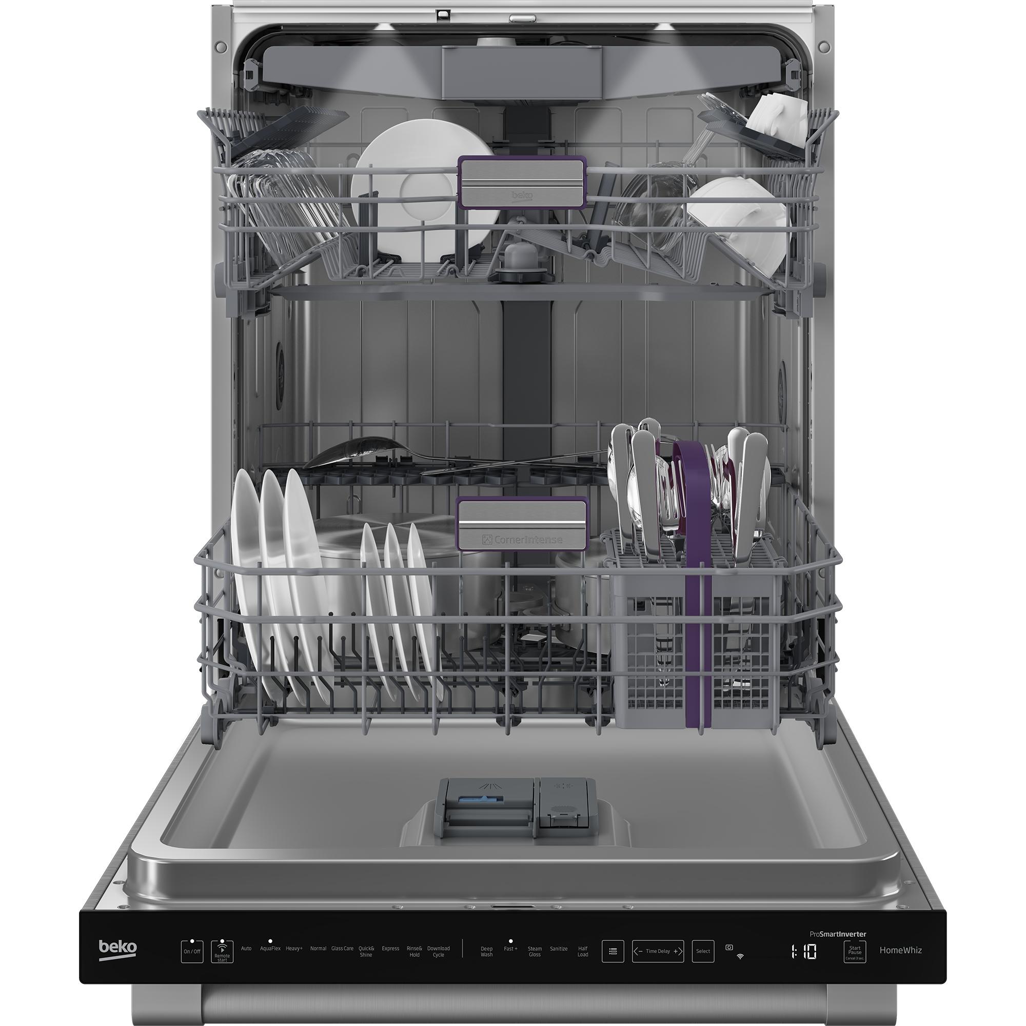 beko 24-inch Built-in Dishwasher with CornerIntense® DDT39434X