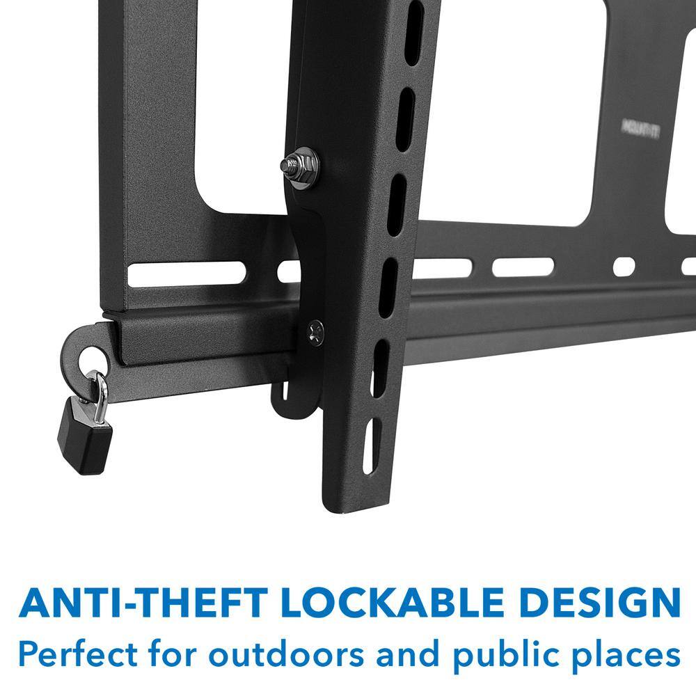 mount-it! Weatherproof Outdoor TV Wall Mount For 37 in. to 80 in. Screen Sizes MI-383