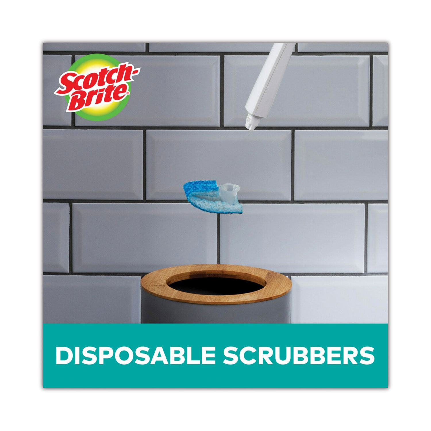 Disposable Toilet Scrubber Refill by Scotch-Briteandreg; MMM558RF