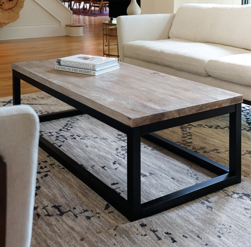 Posh Pollen Crawley Coffee Table   Industrial   Coffee Tables   by Hives  ampHoney  Houzz