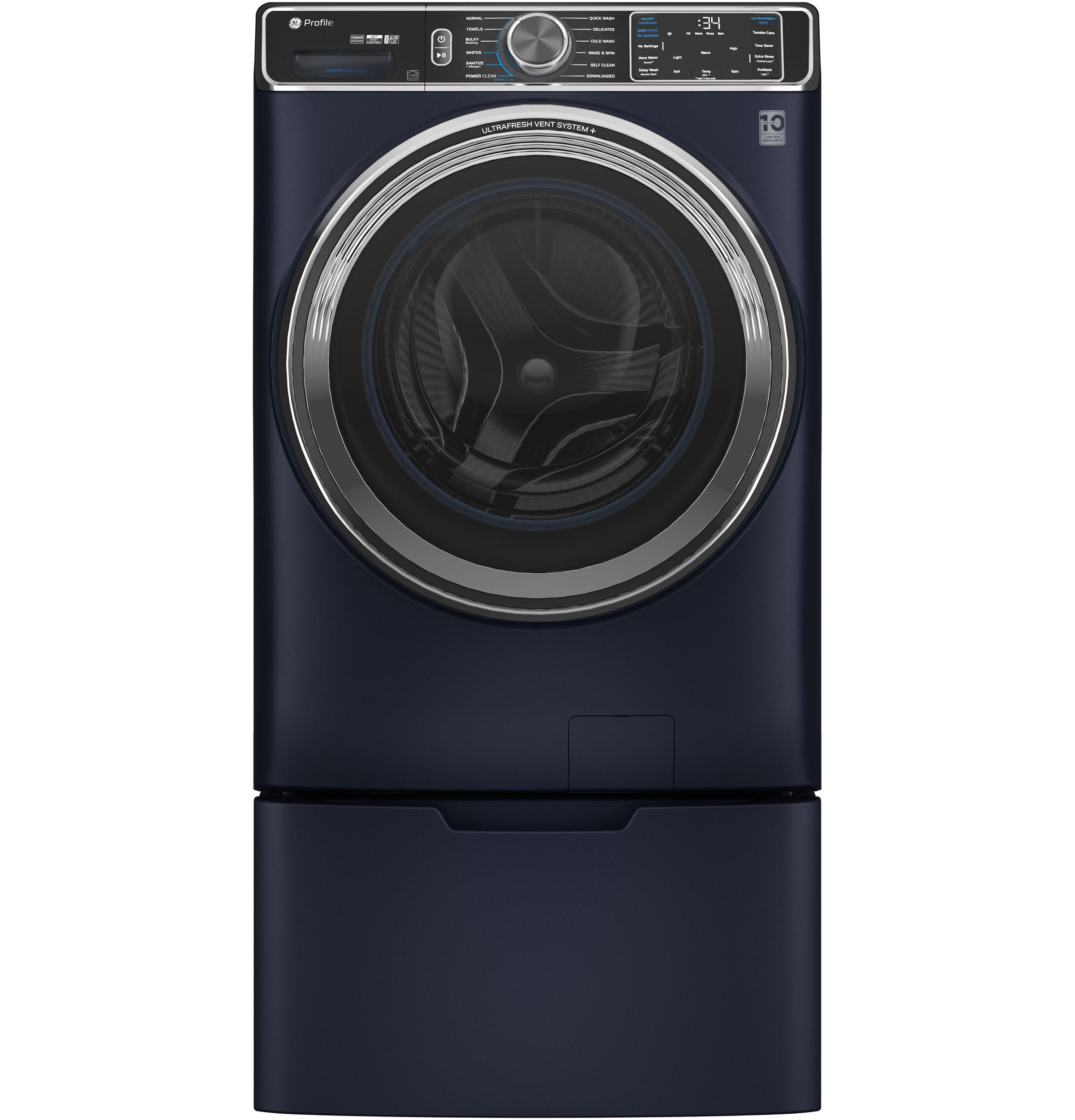 Ge Appliances PFW870SPVRS Ge Profile™ 5.3 Cu. Ft. Capacity Smart Front Load Energy Star® Washer With Ultrafresh™ Vent System+ With Odorblock™