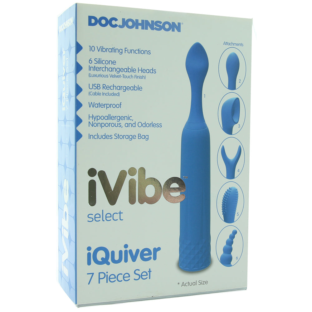 iVibe Select iQuiver 7 Piece Set in Periwinkle Blue