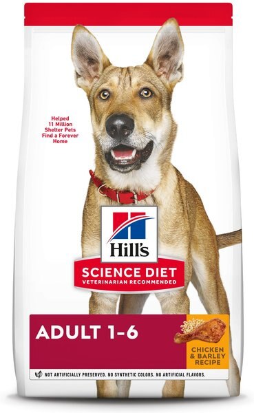 Hill's Science Diet Adult Chicken and Barley Recipe Dry Dog Food