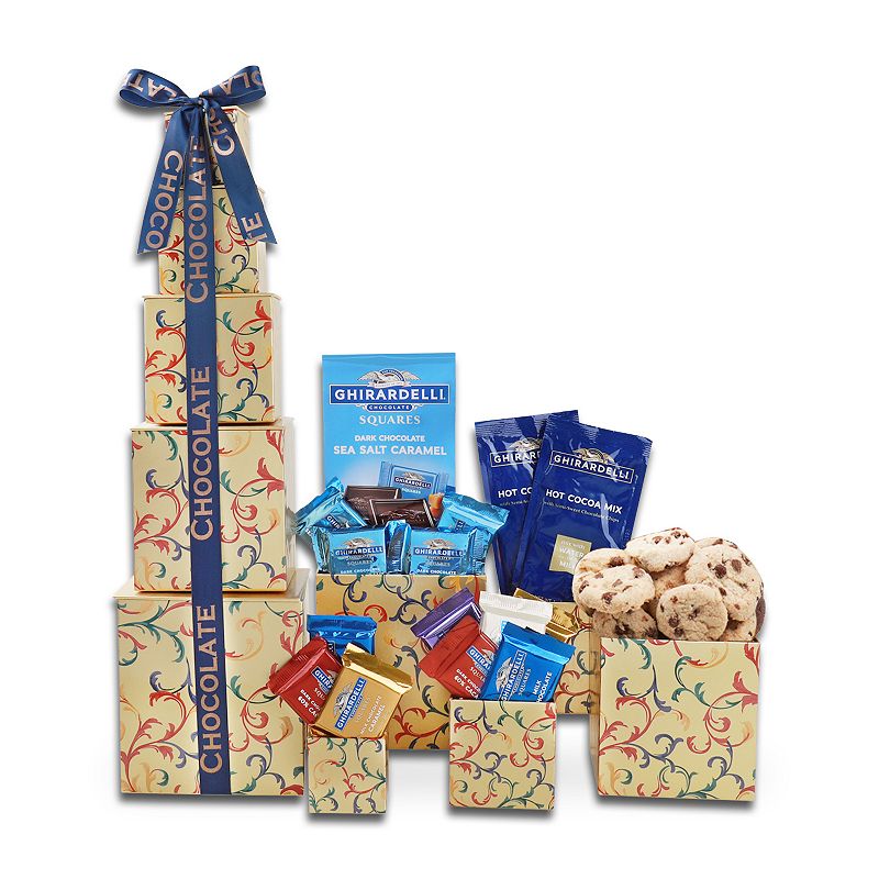 Alder Creek Gift Baskets Ghirardelli Tower Gift Basket