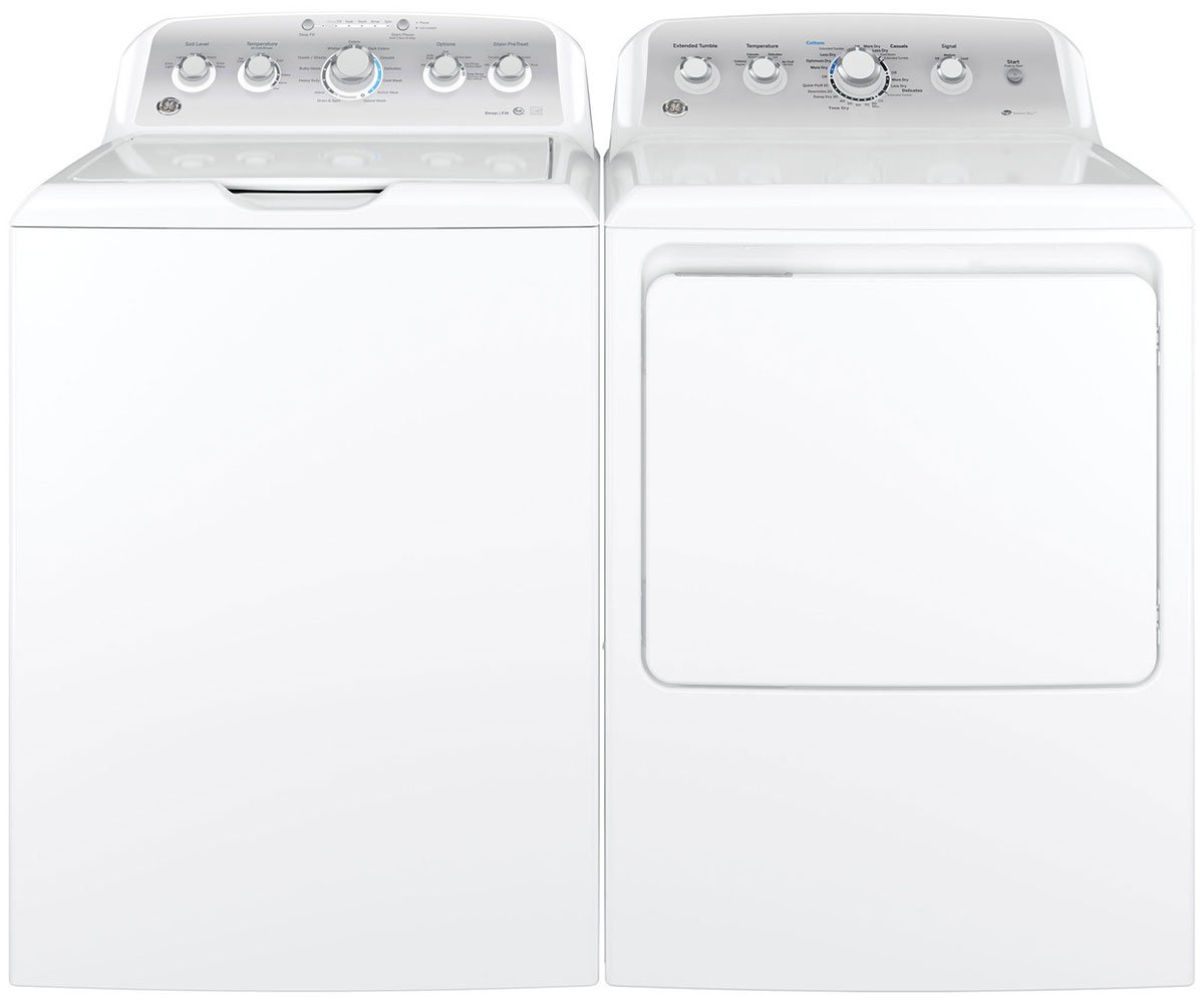 GE 7.2 Cu. Ft. White Gas Dryer