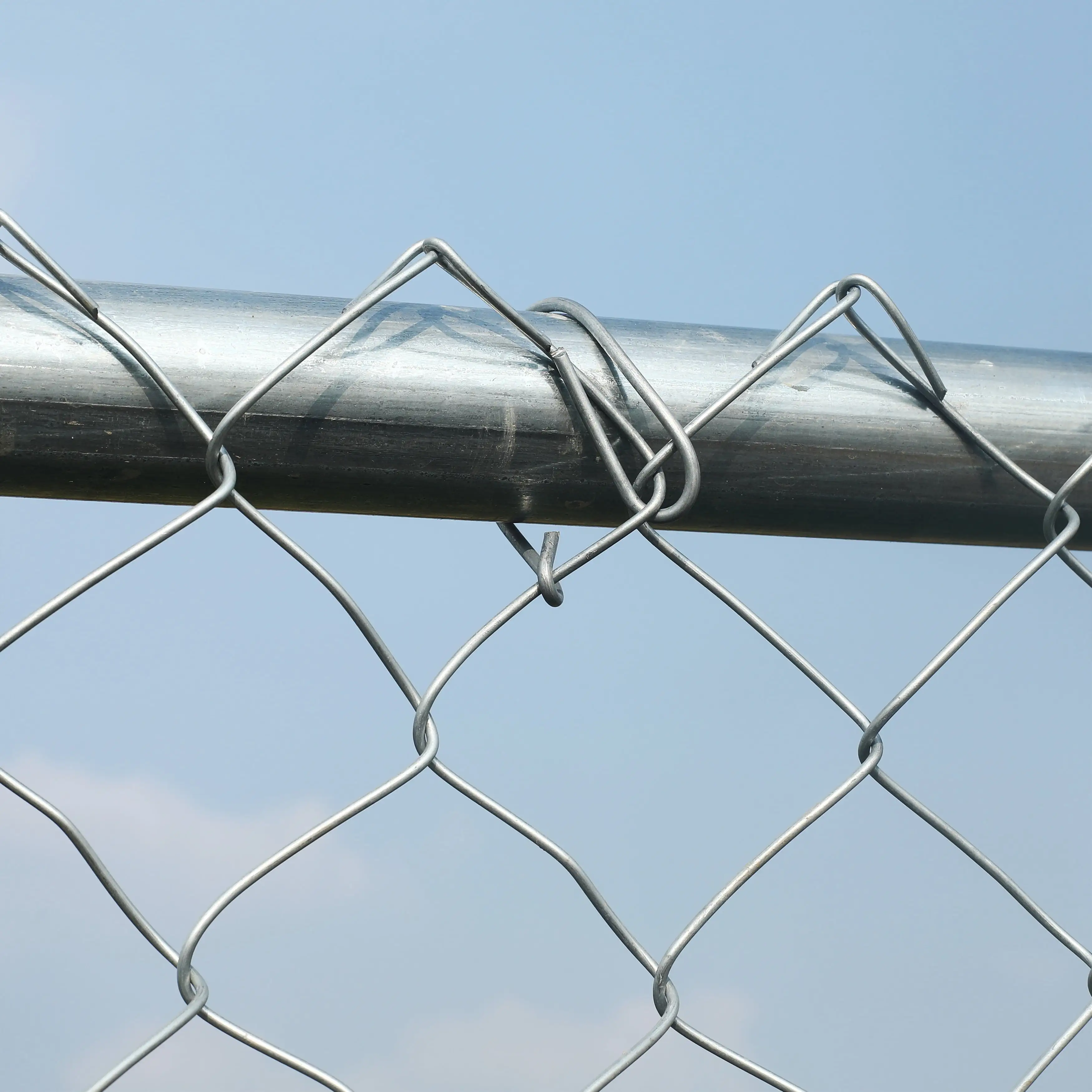 6X50 Galvanized Steel 6 x 50 ft. Chain Link Fence Complete Kit
