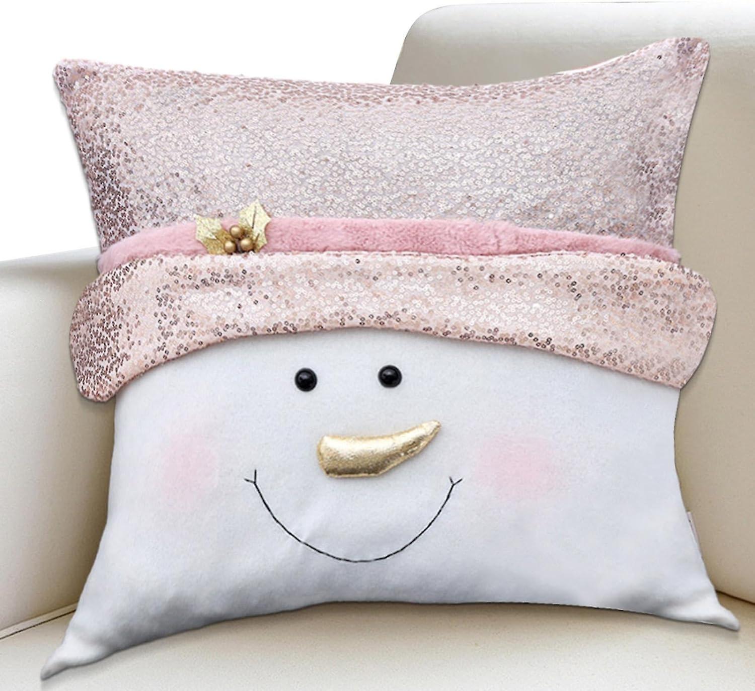 Winter Cushion For Christmas | Christmas Decoration For Family， Girls， Women And Friends-a