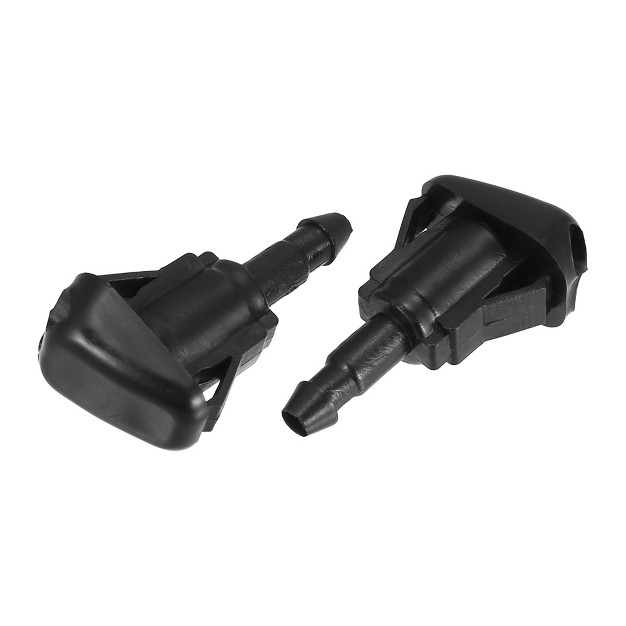 Unique Bargains Car Front Windshield Washer Nozzles For Toyota Camry 1997 2001 For Tacoma 2005 2010 For Toyota Corolla 1999 2008 Black 4 Pcs