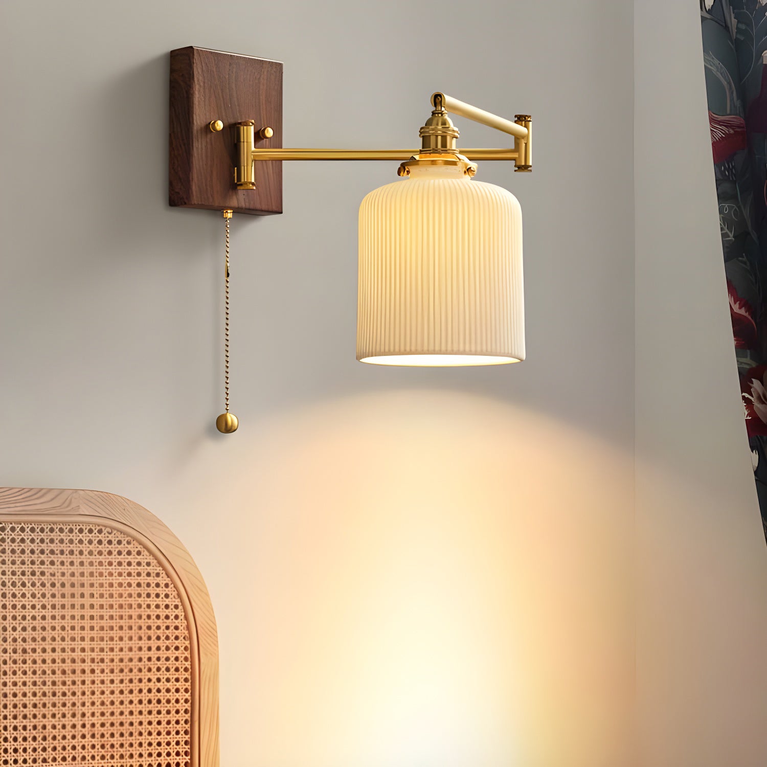 Ceramic Geometry Wall Lamp