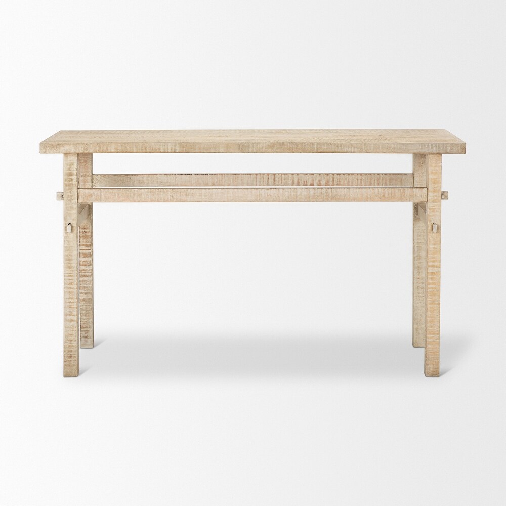 Rosie Small Blonde Wood Console Table