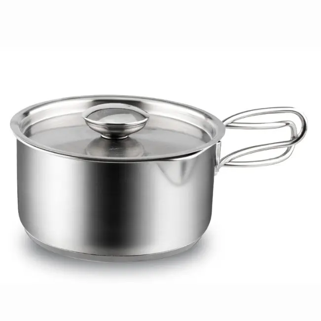 Camping   hiking  stainless steel Pot Pan  Cook set Outdoor Camping Cookware Outdoor Picnic Camping Cooking Set