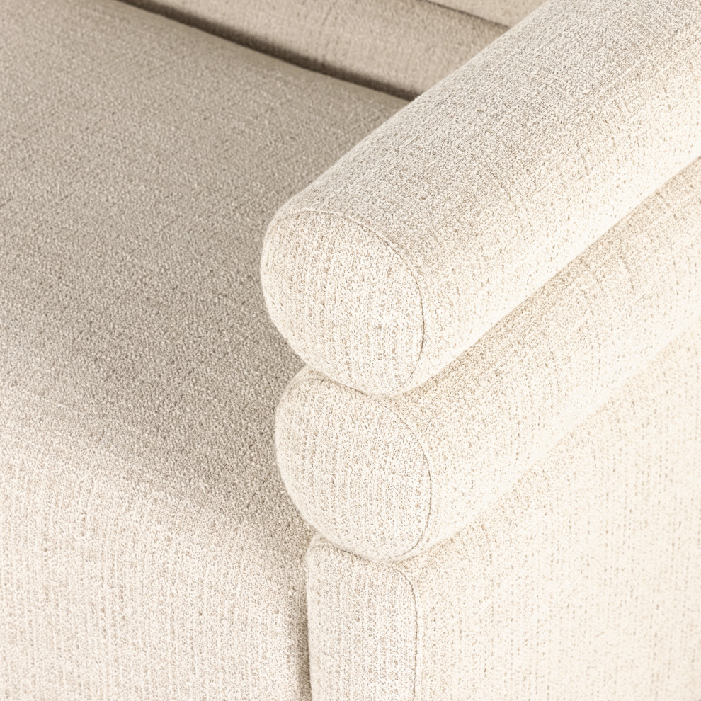 Evie Sofa  88 quot  Hampton Cream   Transitional   Sofas   by Four Hands  Houzz