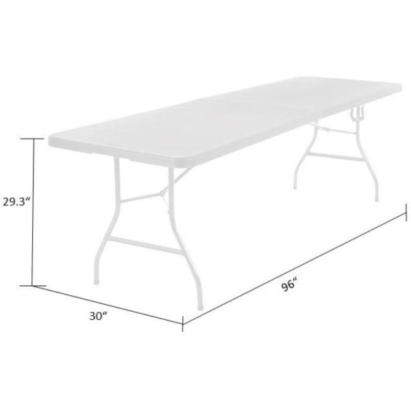 Cosco Fold-in-Half Blow Molded Table