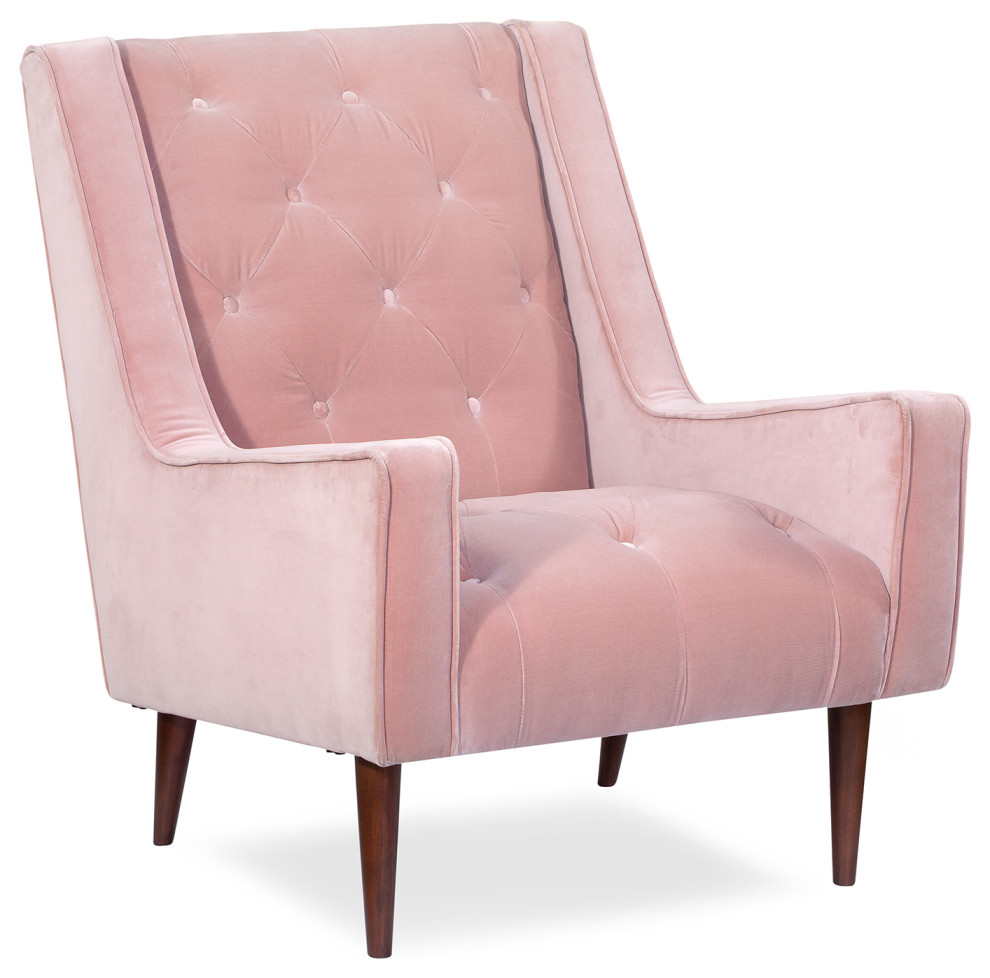 Krisel Fabric and Leather Chair   Midcentury   Armchairs And Accent Chairs   by Kardiel  Houzz