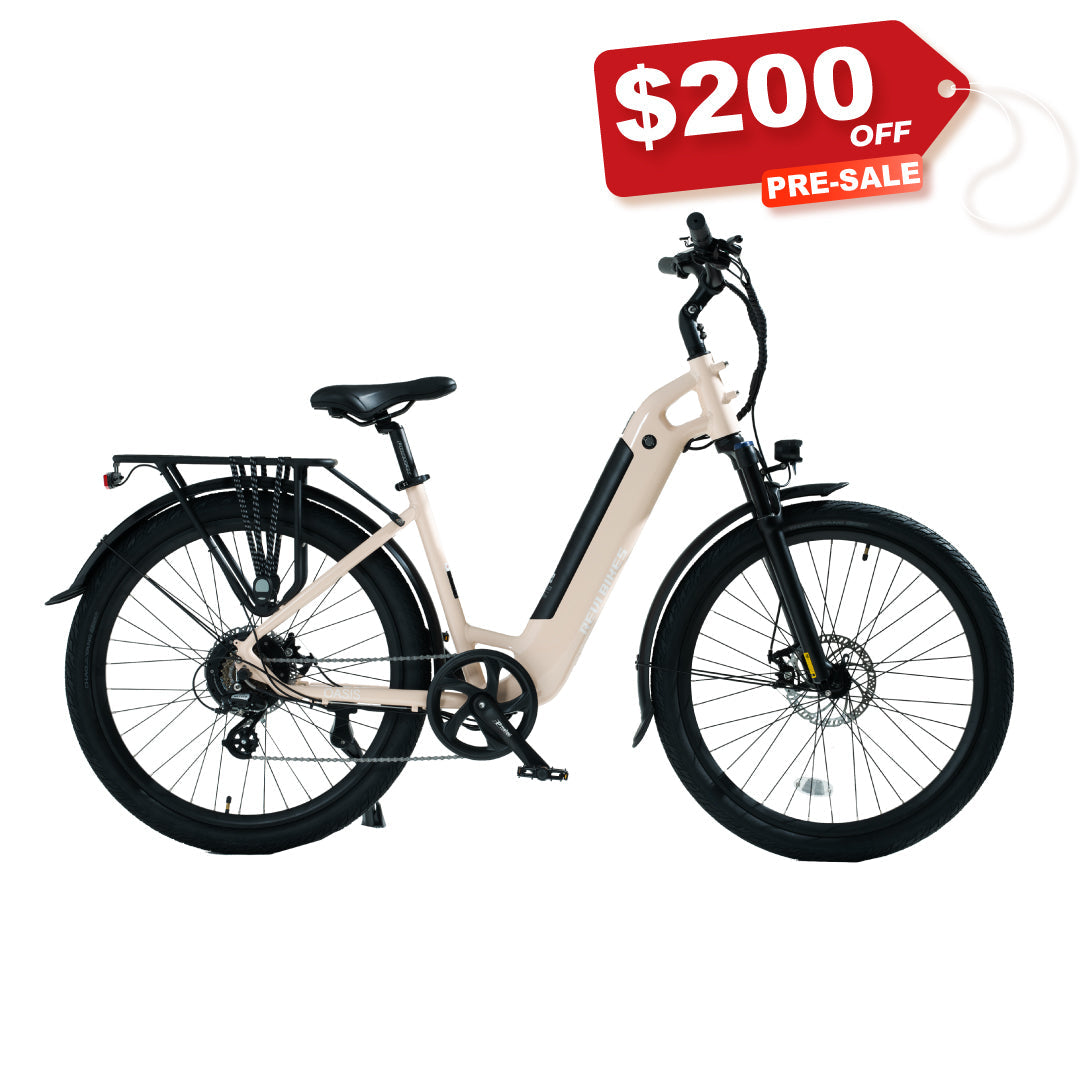 Revi Bikes Oasis Long Distance Step-Thru 48V 500W Electric Bike