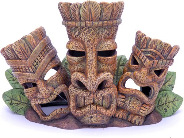 Penn-Plax Tiki Tribe Aquarium Ornament