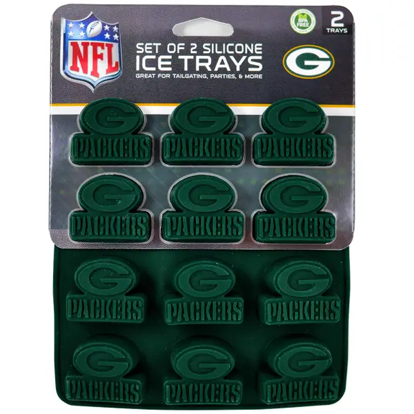 NFL 2-Pack Green Bay Packers Ice Trays