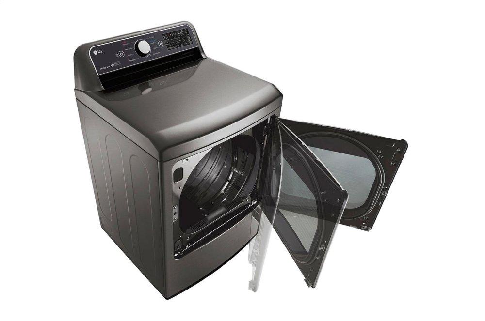 Lg DLE7300VE 7.3 Cu. Ft. Smart Wi-Fi Enabled Electric Dryer With Sensor Dry Technology