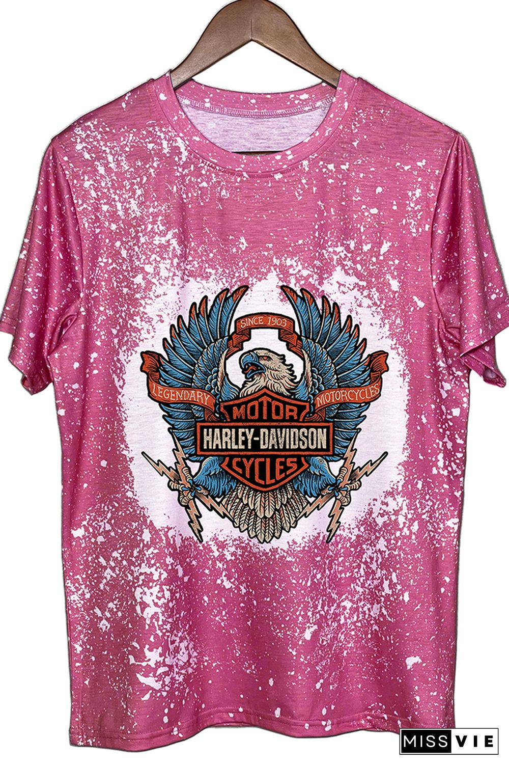 Design Harley Davidson Short Sleeve Graphic Tee Wholesale