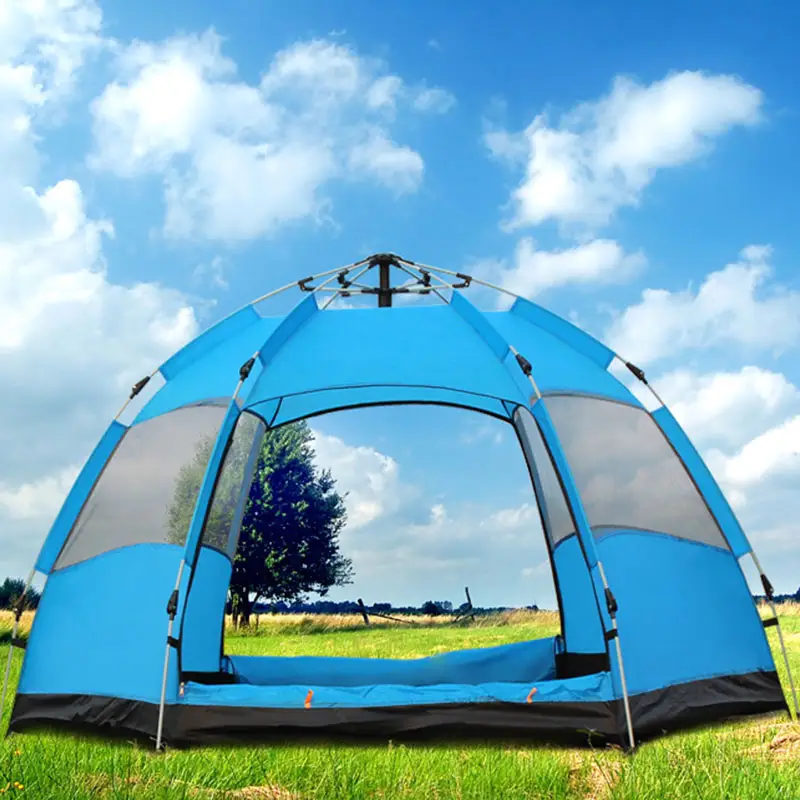 Reasonable Price 5 Persons Travel Screened Porch Camping Tent Outdoors Bug Free Hiking Tent