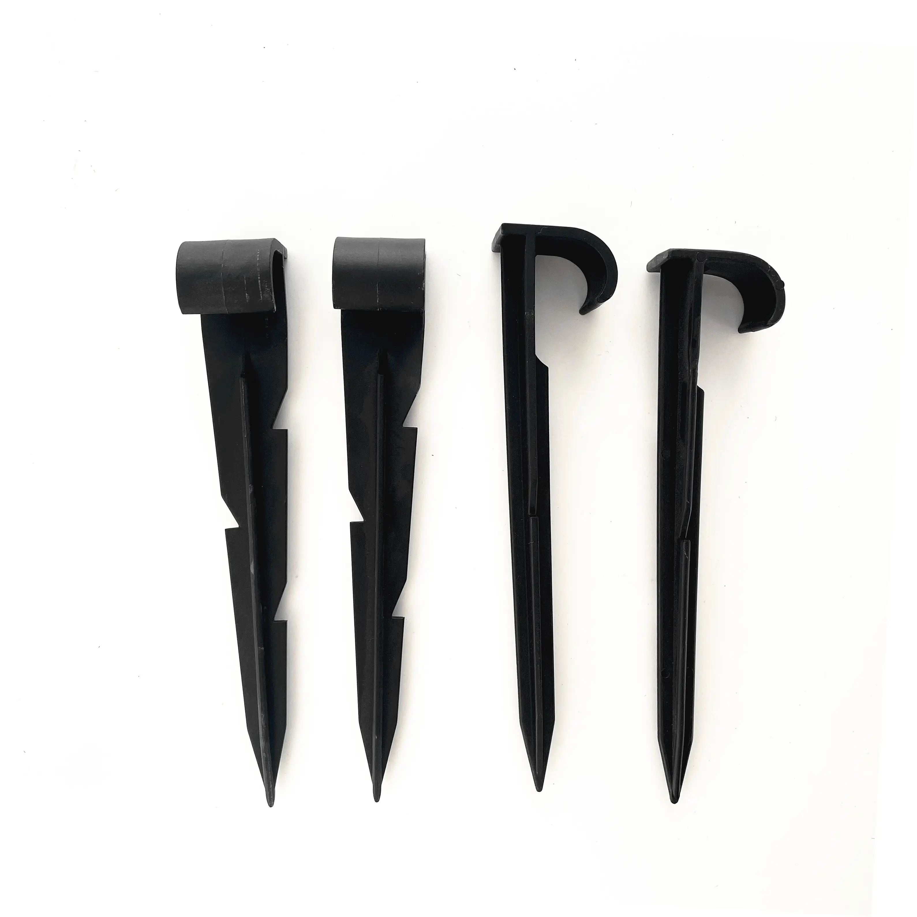 agricultural greenhouse irrigation accessories and tools plastic fixing ground nail garden pegs for water saving supply