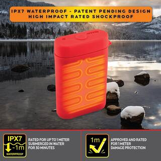 Panther Vision POWERPAW IPX7 Waterproof Rechargeable Hand Warmer - Long-Lasting Heat Portable Pocket Heater PW-0555